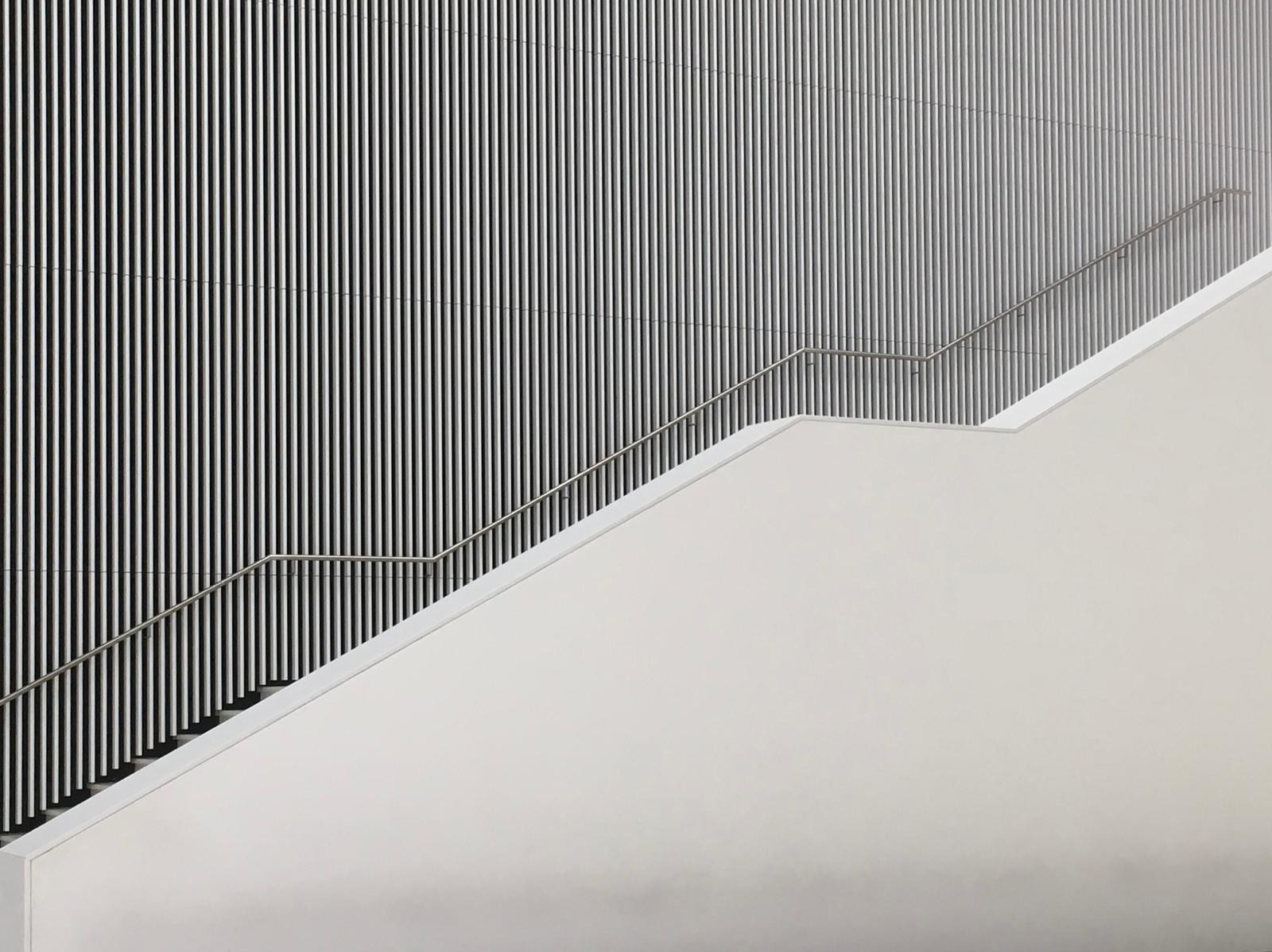 Innenansicht eines modernen Gebäudes